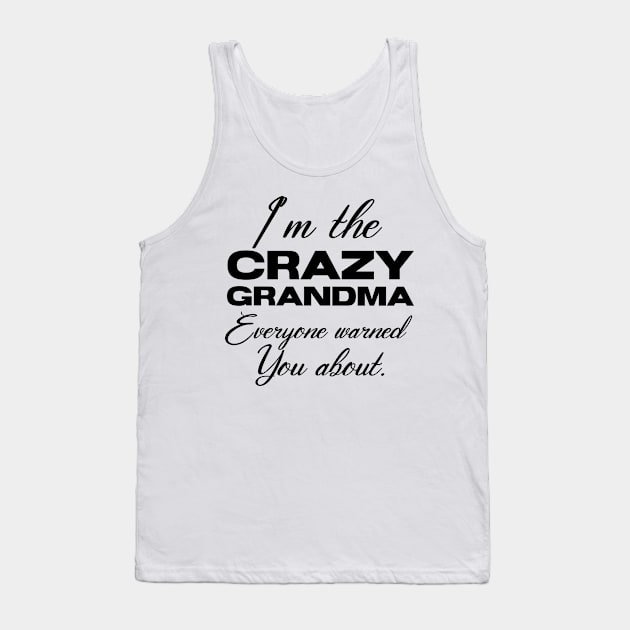 grandma Tank Top by Design stars 5